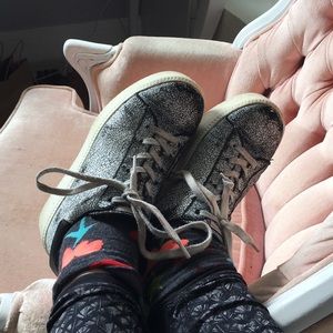 Ash platform sneakers